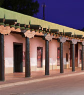 Palace of the Governors on the Santa Fe Plaza